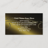 GebrauchtAutos, Luxusgoldsportautologo Visitenkarte (Rückseite)