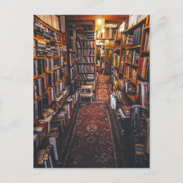 Gebrauchte Buchhandlung Inneres Foto Postkarte