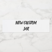 Gebrauchte Flasche Wasserflaschenetikett (Einzelnes Label)