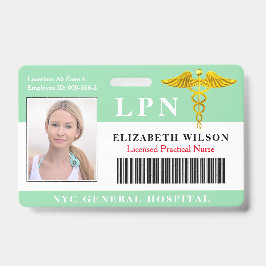 Gebrauchte Krankenschwester| Medizinische Foto - I Ausweis