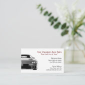 Gebrauchte Kundenkarte Visitenkarte (Stehend Vorderseite)