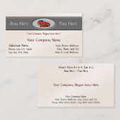 Gebrauchte Kundenkarte Visitenkarte (Vorne/Hinten)