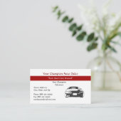 Gebrauchte Kundenkarte Visitenkarte (Stehend Vorderseite)