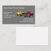 Gebrauchte LKW-Verkaufsautomaten Visitenkarte (Vorne/Hinten)