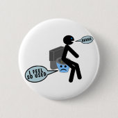 Gebrauchte Toilette Button (Vorderseite)