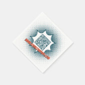 Gebrauchtes WWW-Papier für Reinigungsdienste Serviette (Ecke)