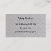 Gebrauchtwagen-Verkaufsstelle-Visitenkarten Visitenkarte (Rückseite)