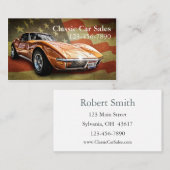 Gebrauchtwagenhändler Visitenkarte (Vorne/Hinten)