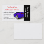 Gebrauchtwagenhändler Visitenkarte (Vorne/Hinten)