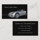 Gebrauchtwagenhändler Visitenkarte (Vorne/Hinten)
