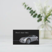 Gebrauchtwagenhändler Visitenkarte (Stehend Vorderseite)