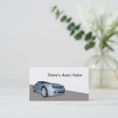 Gebrauchtwagenhändler Visitenkarte (Stehend Vorderseite)