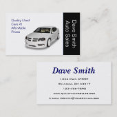 Gebrauchtwagenhändler Visitenkarte (Vorne/Hinten)