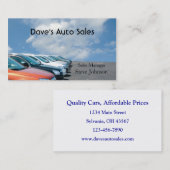 Gebrauchtwagenhändler Visitenkarte (Vorne/Hinten)