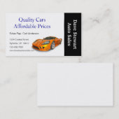 Gebrauchtwagenhändler Visitenkarte (Vorne/Hinten)