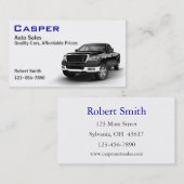 Gebrauchtwagenhändler Visitenkarte (Vorne/Hinten)