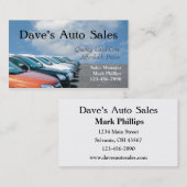 Gebrauchtwagenverkäufer Visitenkarte (Vorne/Hinten)