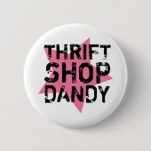 Gebrauchtwarengeschäft-Dandy-Knopf Button (Vorderseite)
