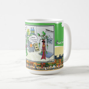 Gebräunt und verwirrt   Wortspiel-Klassiker Kaffeetasse