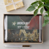 gebrochen, aber dennoch Shine Seidenpapier (Geschenk)