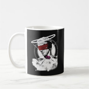 Gebrochen - Brutalistischer Streetwear-Entwurf Kaffeetasse
