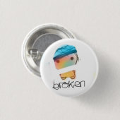 gebrochen button (Vorne & Hinten)