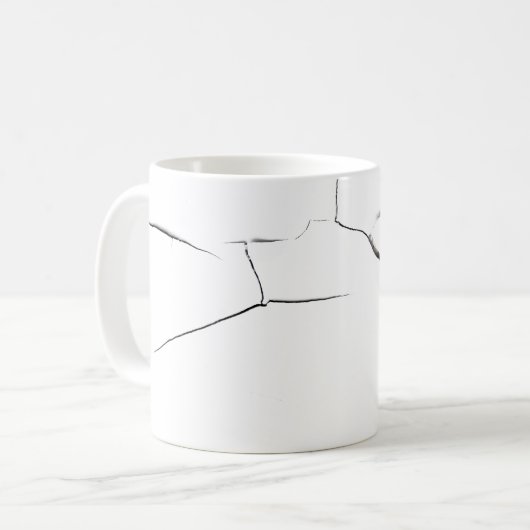 Gebrochen Kaffeetasse (Vorderseite Links)
