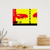 gebrochen poster (Küche)