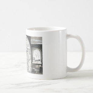 Gebrochene aber nicht zerbrochene Tasse
