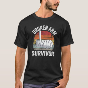gebrochene Arm Survivor Erholung gebrochen Hand gu T-Shirt