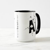 Gebrochene As-Tasse Tasse (VorderseiteRechts)