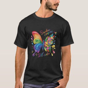 Gebrochene Buntstifte färben immer noch Mental Hea T-Shirt