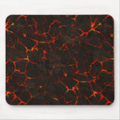 Gebrochene flüssige Grundfelsen-Vulkan-Lava Mousepad (Vorne)