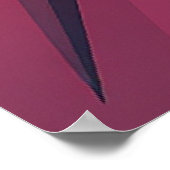 Gebrochene Geschwindigkeit: Dynamische Geometrisch Poster (Ecke)
