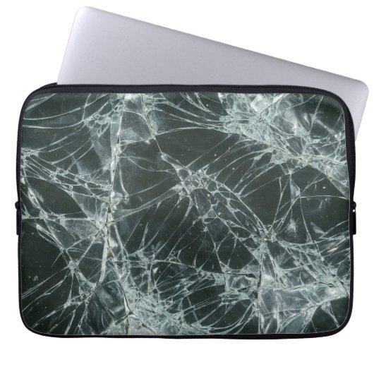 Gebrochene Glasoberfläche (Stil 7) Ölgemälde Laptopschutzhülle (Vorderseite)