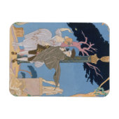 gebrochene Herzen, gebrochene Statuen, Illustratio Magnet (Horizontal)