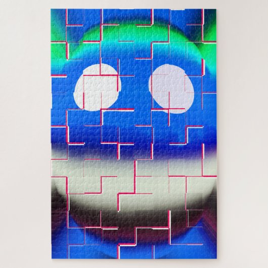 Gebrochene Kunst Puzzle (Vertikal)