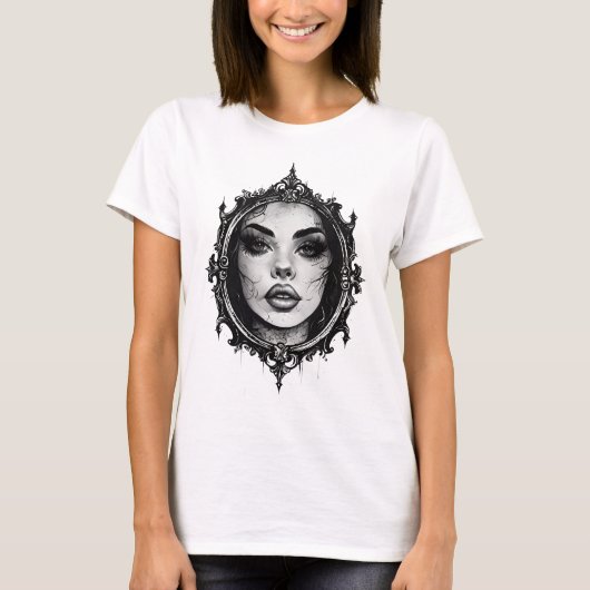 Gebrochene Reflexion T-Shirt (Vorderseite)