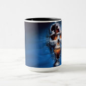 Gebrochene Schädel-Tasse Tasse (Zentrum)