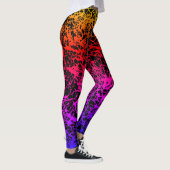 Gebrochene Sonnenuntergang-Leggings Leggings (Rechts)