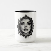 Gebrochene Spiegelung Tasse (Zentrum)