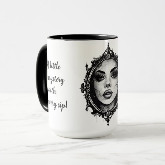 Gebrochene Spiegelung Tasse (Vorderseite Links)
