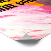 Gebrochene Stifte färben sich noch Poster (Ecke)