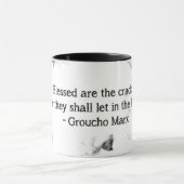 Gebrochene Zitat-Tasse Tasse (Zentrum)