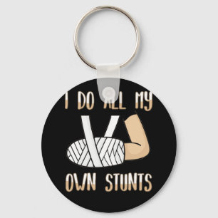 Gebrochener Arm für Kinder, die ich alle meine ei Schlüsselanhänger