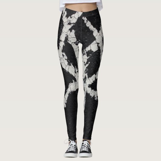 gebrochener Baum Leggings (Vorderseite)