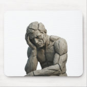 Gebrochener Gedanke Mousepad (Vorne)