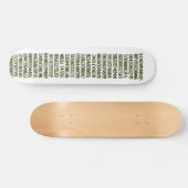 Gebrochener Geist PUs Brett Skateboard (Horizontal)