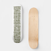 Gebrochener Geist PUs Brett Skateboard (Vorderseite)