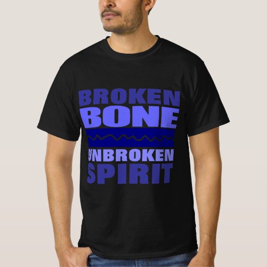 gebrochener Knochenbrand T-Shirt (Vorderseite)